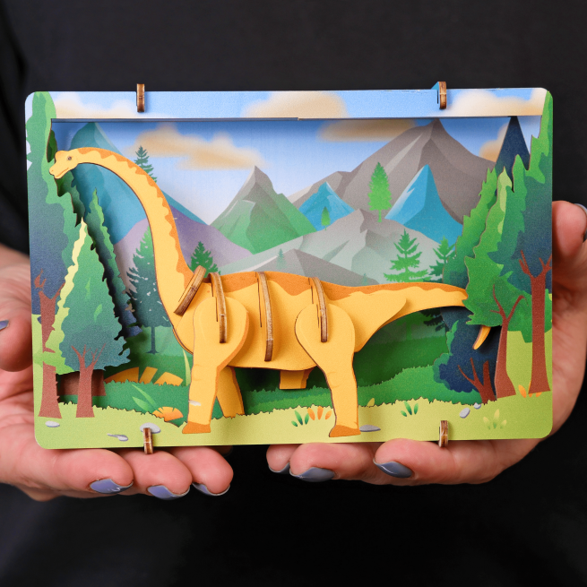 Immagini e foto di Dino Discovery 3D Puzzle Kit. ESC WELT.