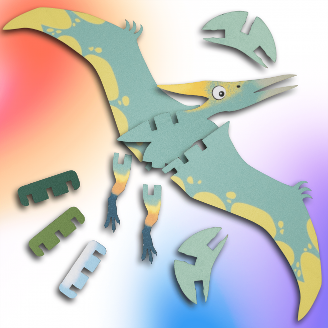 Immagini e foto di Dino Discovery 3D Puzzle Kit. ESC WELT.