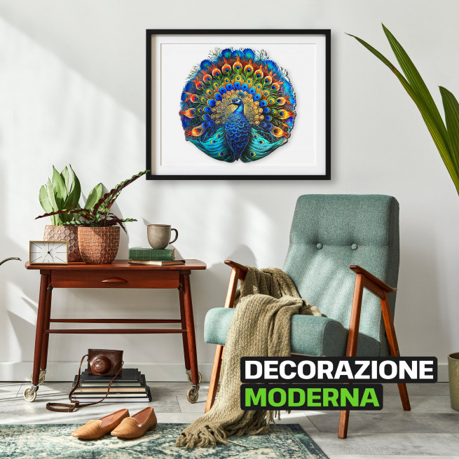 Immagini e foto di Peacock puzzle 500 pezzi. ESC WELT.