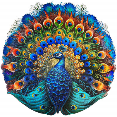 Peacock puzzle 500 pezzi