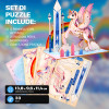 Immagini e foto di Fantasy Trio 3D Puzzle Kit. ESC WELT.