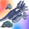 Immagini e foto di Fantasy Trio 3D Puzzle Kit. ESC WELT.