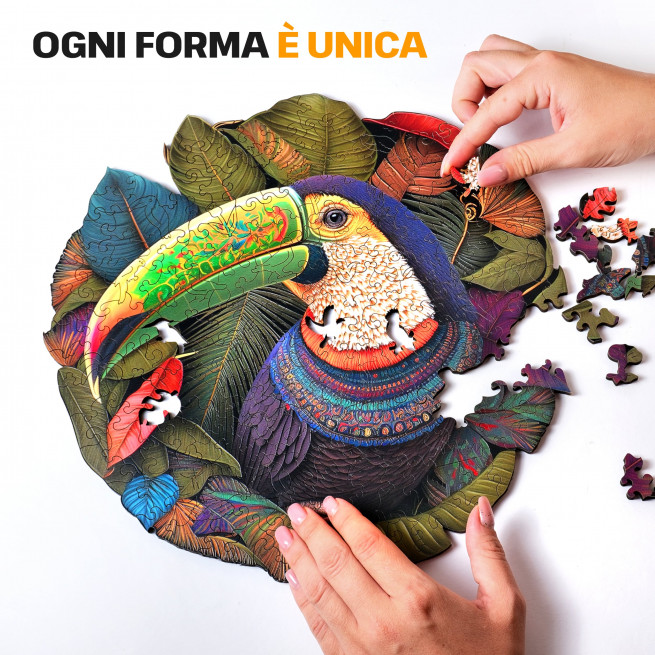 Immagini e foto di Toucan puzzle 500 pezzi. ESC WELT.