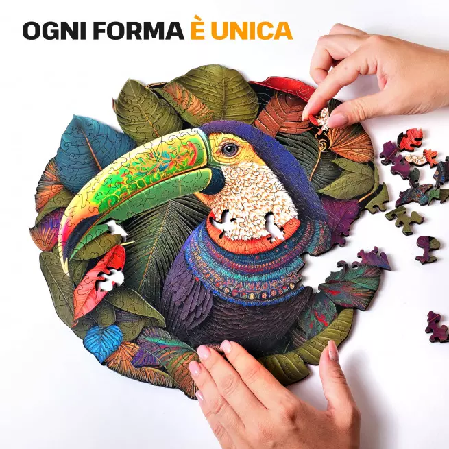 Immagini e foto di Toucan puzzle 300 pezzi. ESC WELT.