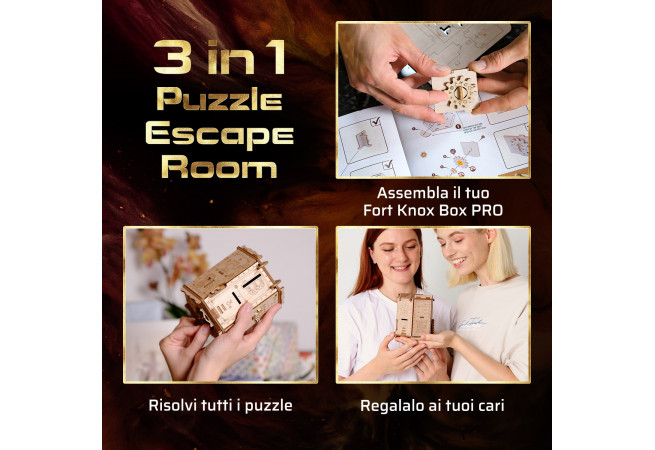 Immagini e foto di 3D Puzzle Game Fort Knox Box Pro. ESC WELT.