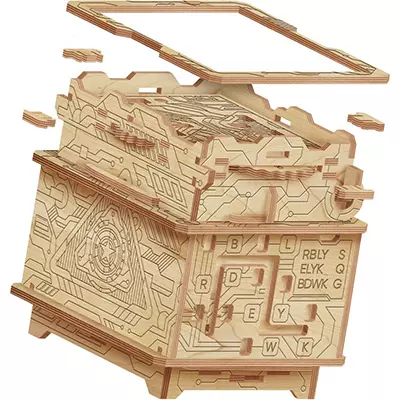 3D Puzzle Orbital Box