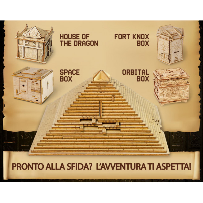Immagini e foto di Quest Pyramid. ESC WELT.