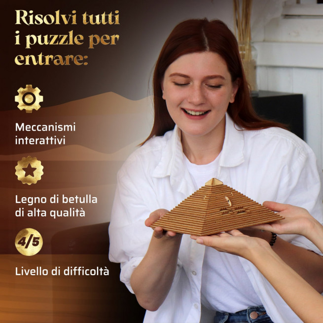 Immagini e foto di 3D Puzzle Game Quest Pyramid. ESC WELT.