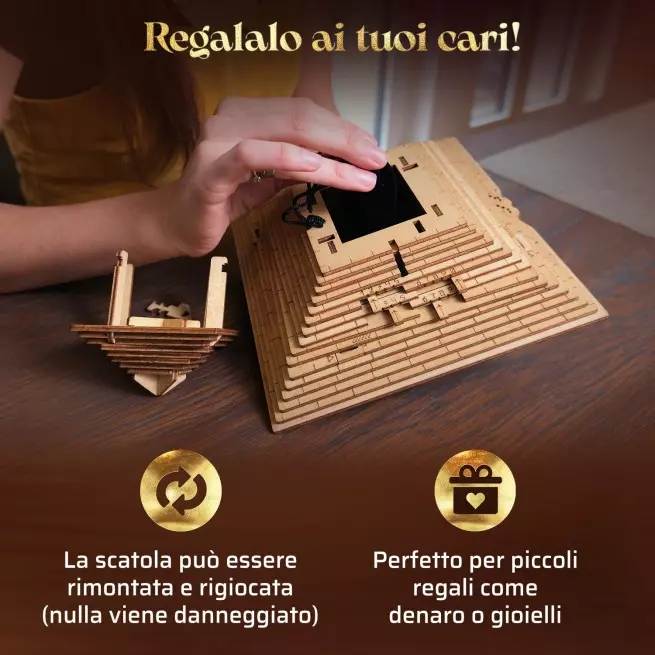 Immagini e foto di 3D Puzzle Game Quest Pyramid. ESC WELT.