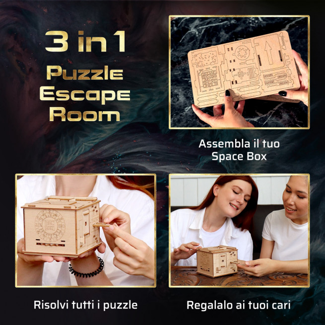 Immagini e foto di 3D Puzzle Game Space Box. ESC WELT.