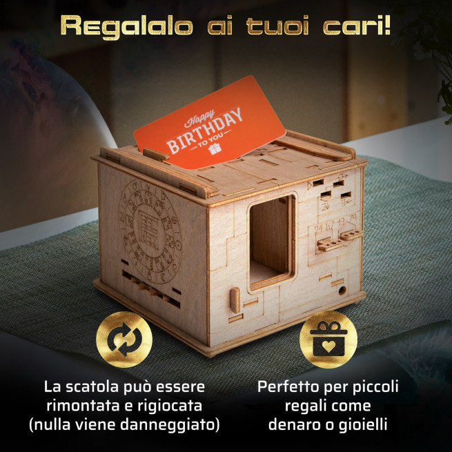 Immagini e foto di 3D Puzzle Game Space Box. ESC WELT.