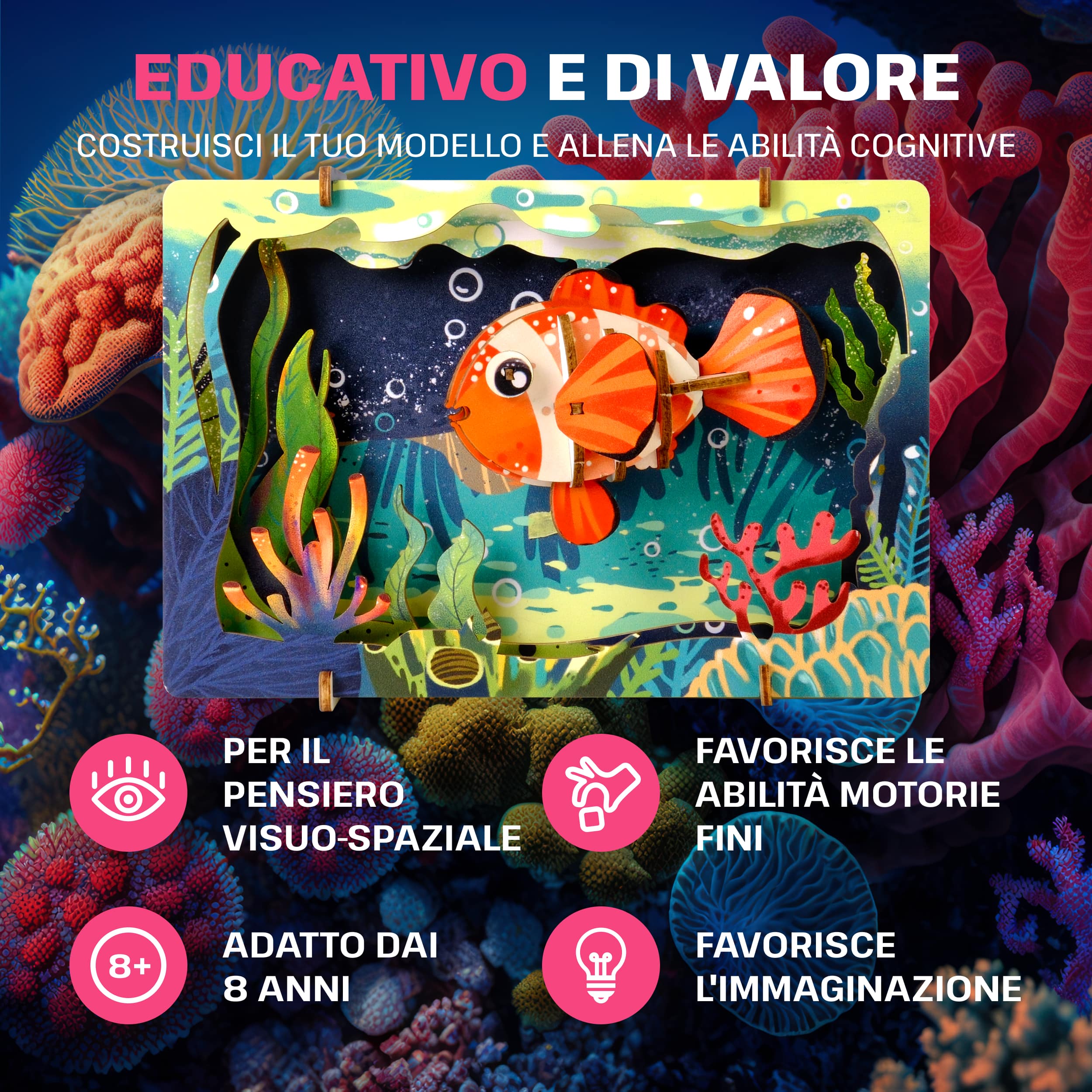 Immagini e foto di Safari Wonders 3D Puzzle Kit. ESC WELT.