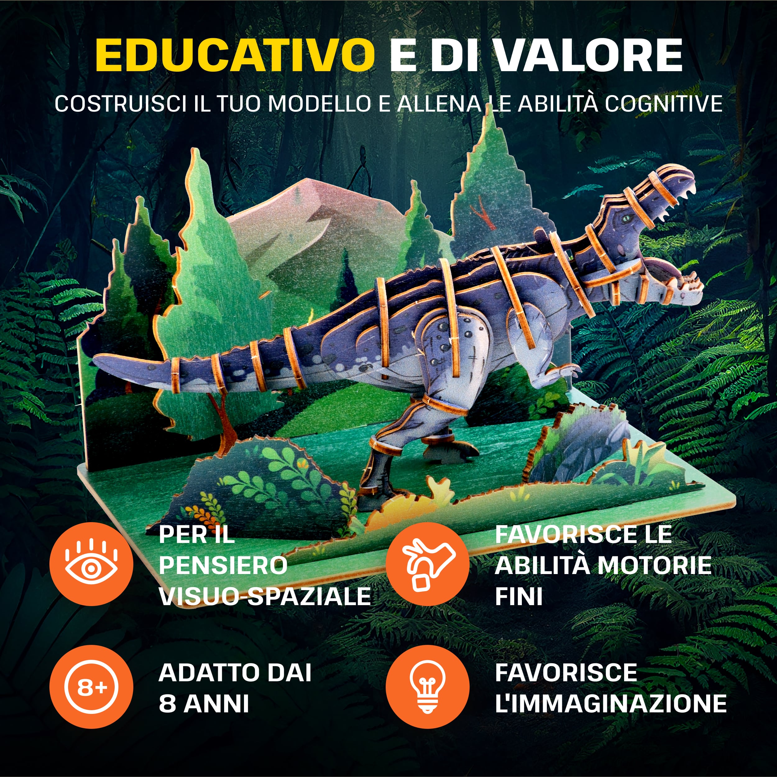 Immagini e foto di Fantasy Trio 3D Puzzle Kit. ESC WELT.