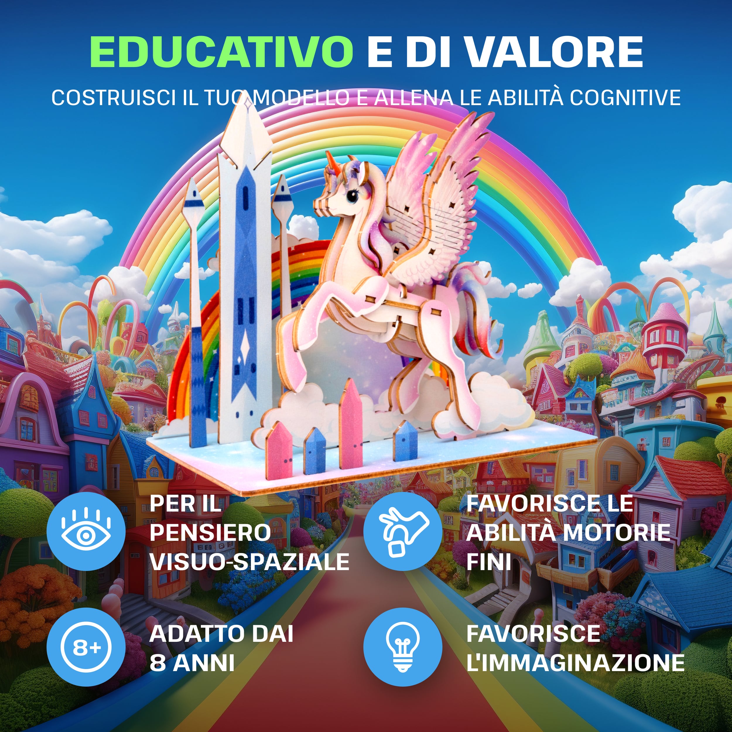 Immagini e foto di Fantasy Trio 3D Puzzle Kit. ESC WELT.