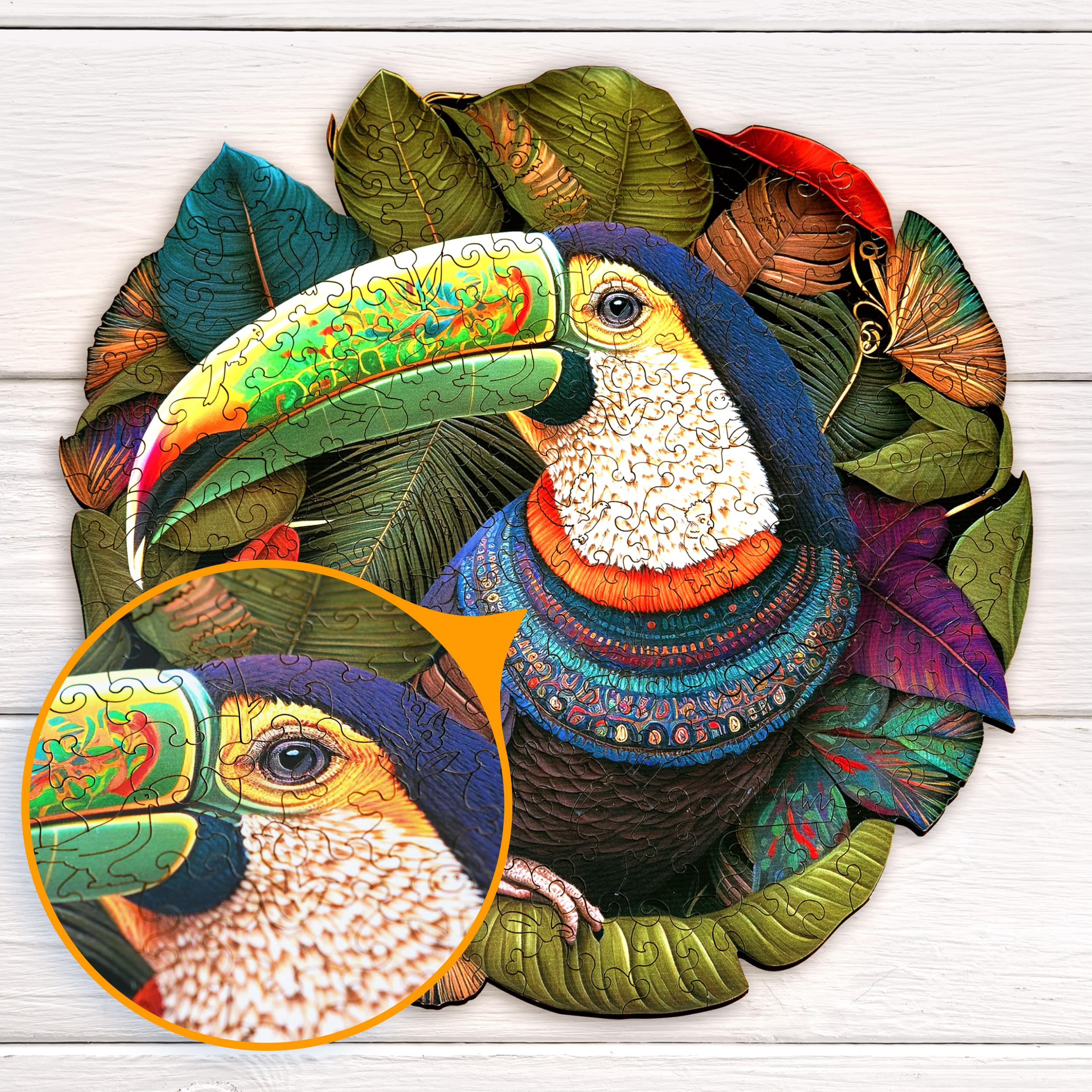 Immagini e foto di Toucan puzzle 500 pezzi. ESC WELT.