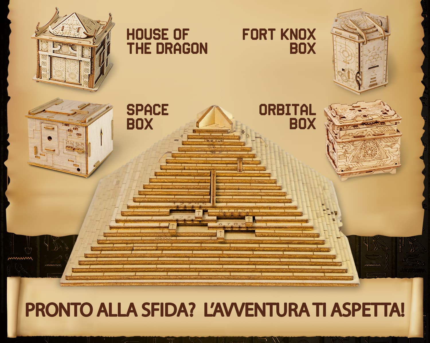 Immagini e foto di Quest Pyramid. ESC WELT.