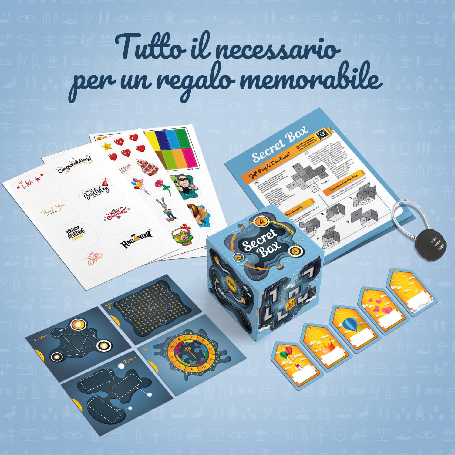 Immagini e foto di Secret Box Blue. ESC WELT.