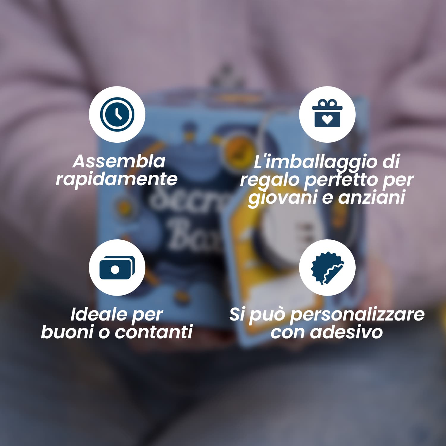 Immagini e foto di Secret Box Blue. ESC WELT.